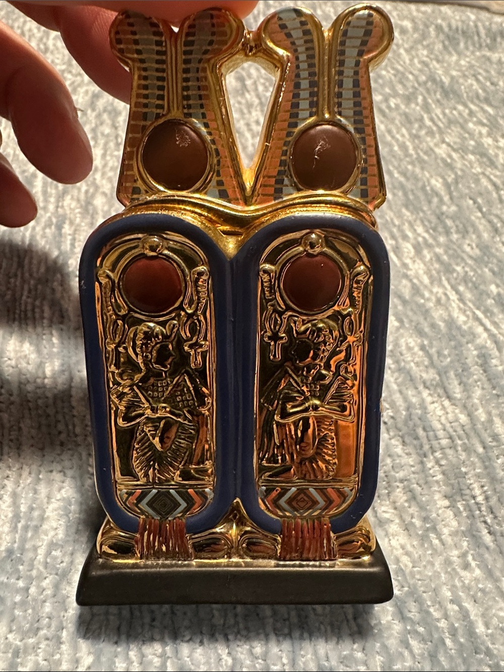 Franklin Mint “Cartouche Shaped Box” DAMAGED